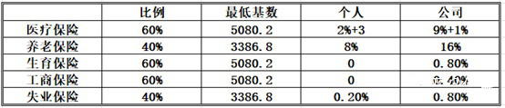 醫(yī)療保險(xiǎn)比例